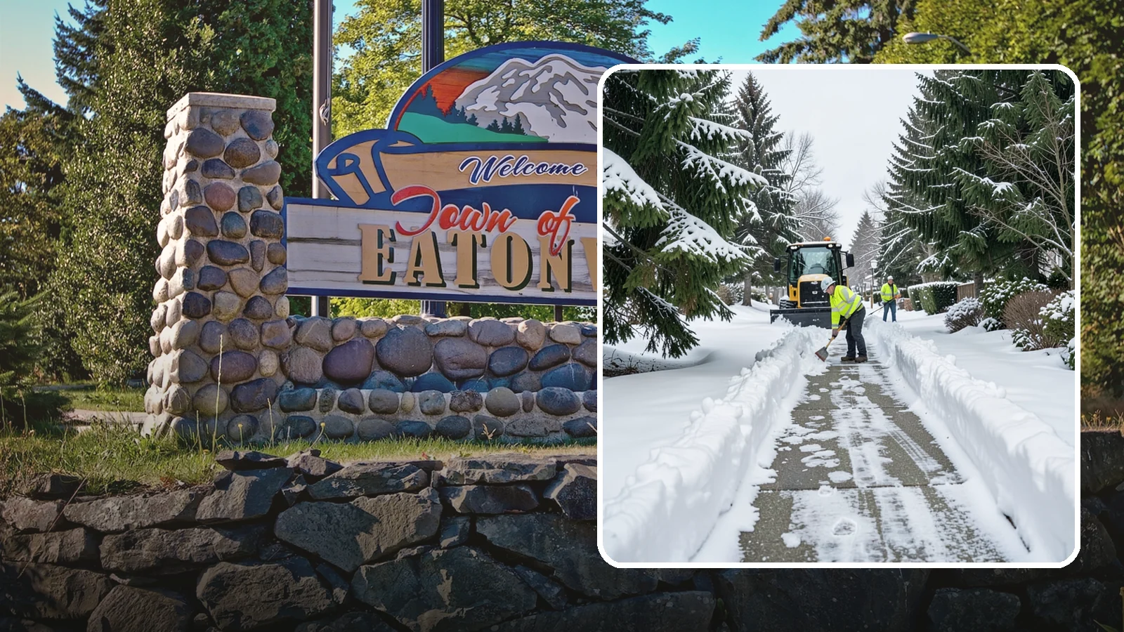 Property Management Sidewalk Clearing in Eatonville, Pierce County, WA - Portfolio-wide sidewalk clearing for Western Washington property managers, delivering consistent walk service and documentation...
