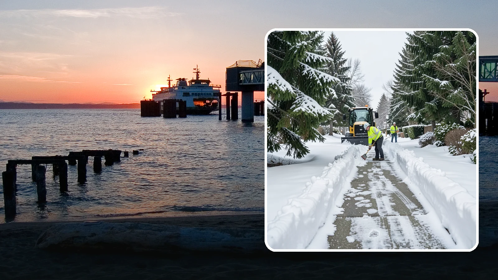Property Management Sidewalk Clearing in Edmonds, Snohomish County, WA - Portfolio-wide sidewalk clearing for Western Washington property managers, delivering consistent walk service and documentation...