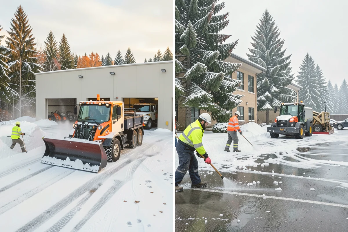 Property Management Sidewalk Clearing in Edmonds, Snohomish County, WA - Inventory the walkways at each managed property