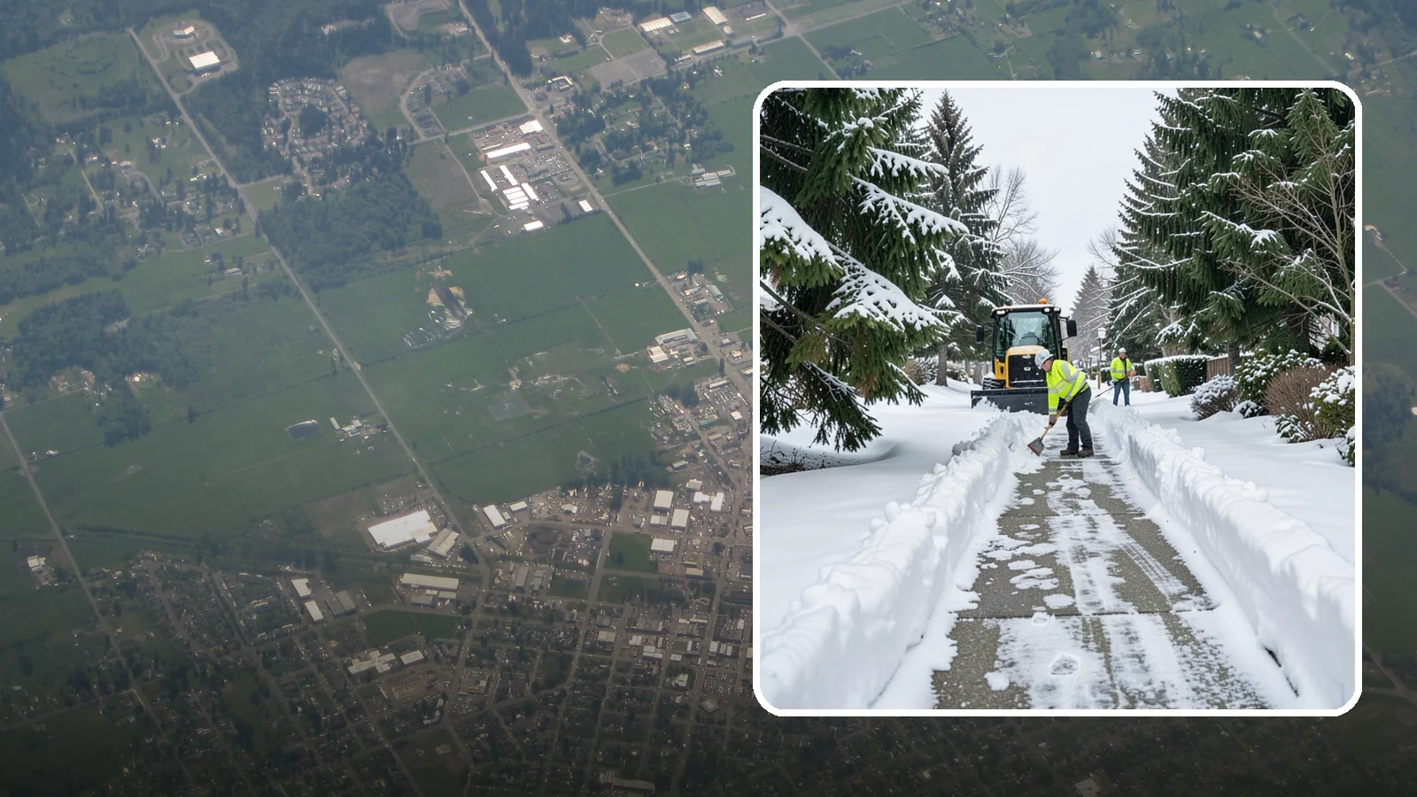 Property Management Sidewalk Clearing in Enumclaw, King County, WA - Portfolio-wide sidewalk clearing for Western Washington property managers, delivering consistent walk service and documentation...