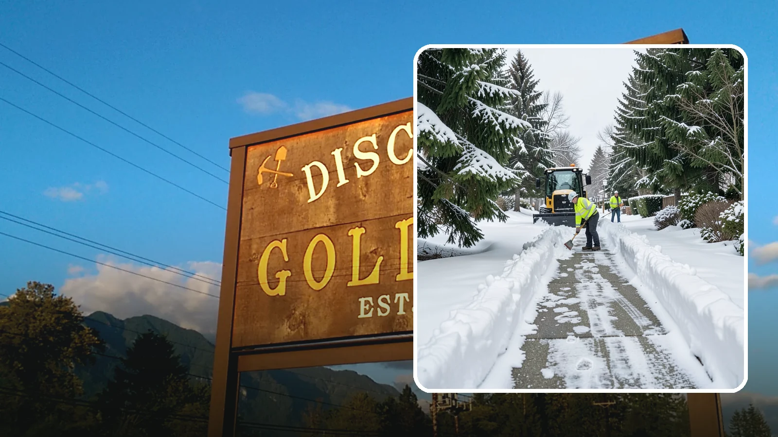 Property Management Sidewalk Clearing in Gold Bar, Snohomish County, WA - Portfolio-wide sidewalk clearing for Western Washington property managers, delivering consistent walk service and documentation...