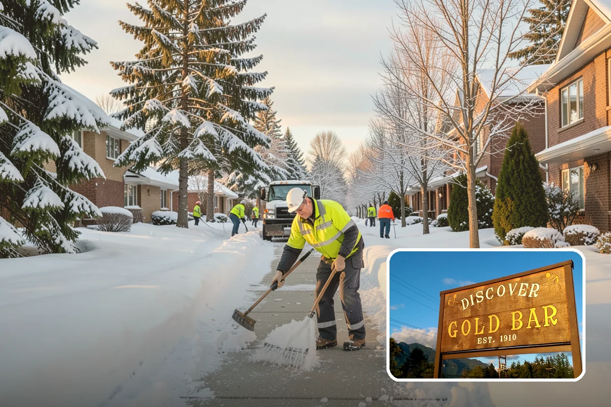 Property Management Sidewalk Clearing in Gold Bar, Snohomish County, WA - Consistent sidewalk standards across your entire portfolio
