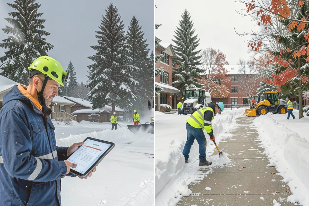 Property Management Sidewalk Clearing in Index, Snohomish County, WA - Inventory the walkways at each managed property