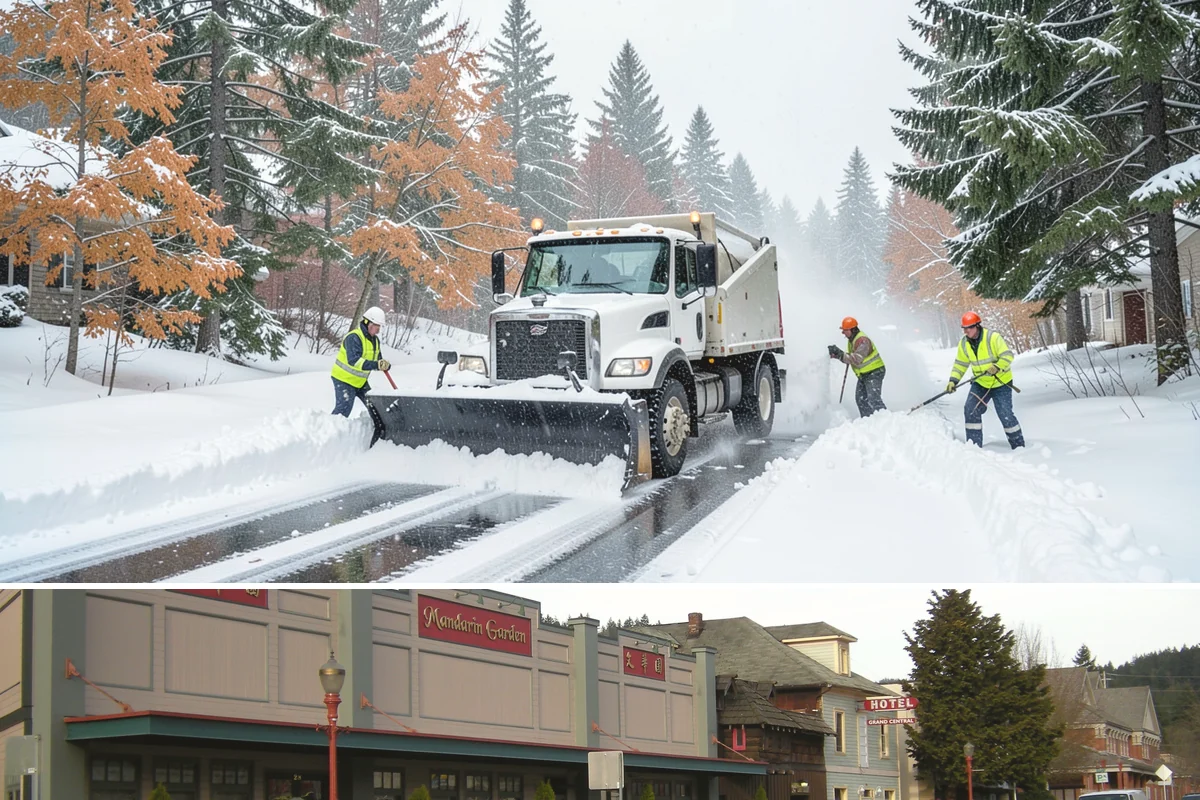 Property Management Sidewalk Clearing in Issaquah, King County, WA - Property management demand spans late November through February, when portfolio-wide freeze-thaw keeps every managed walk in play.