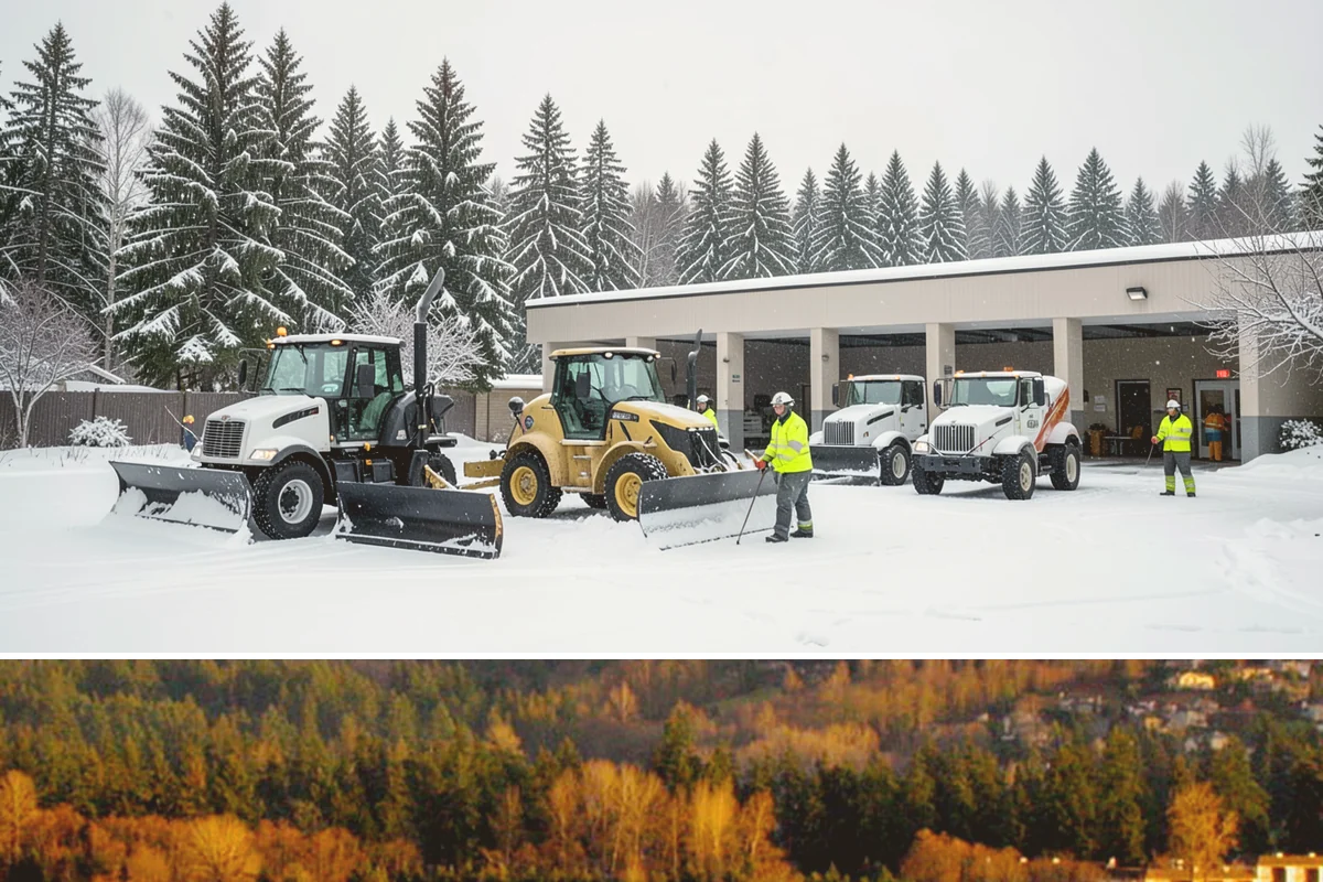 Property Management Sidewalk Clearing in Kenmore, King County, WA - Property management demand spans late November through February, when portfolio-wide freeze-thaw keeps every managed walk in play.