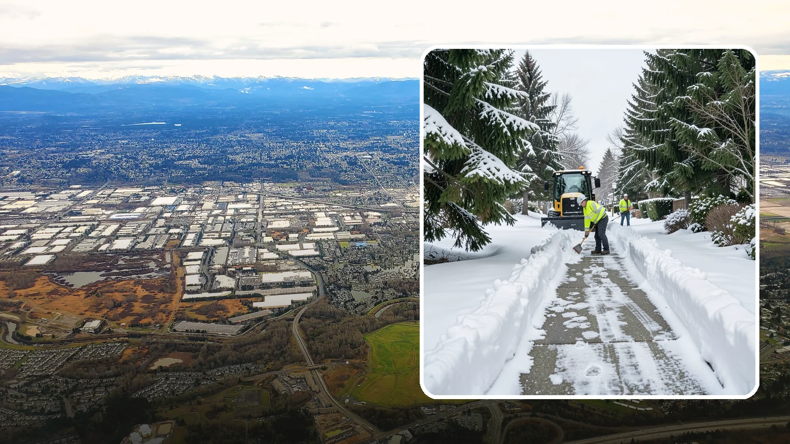 Property Management Sidewalk Clearing in Kent, King County, WA - Portfolio-wide sidewalk clearing for Western Washington property managers, delivering consistent walk service and documentation...