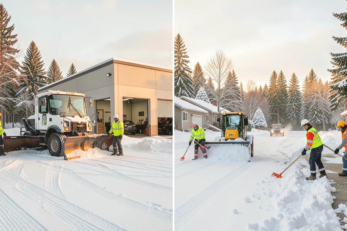 Property Management Sidewalk Clearing in Lake Stevens, Snohomish County, WA - Inventory the walkways at each managed property