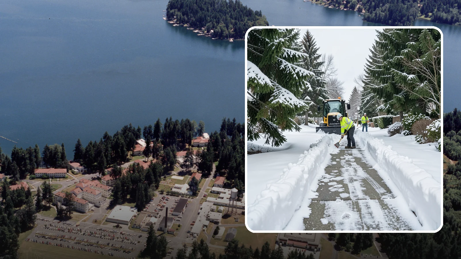 Property Management Sidewalk Clearing in Lakewood, Pierce County, WA - Portfolio-wide sidewalk clearing for Western Washington property managers, delivering consistent walk service and documentation...