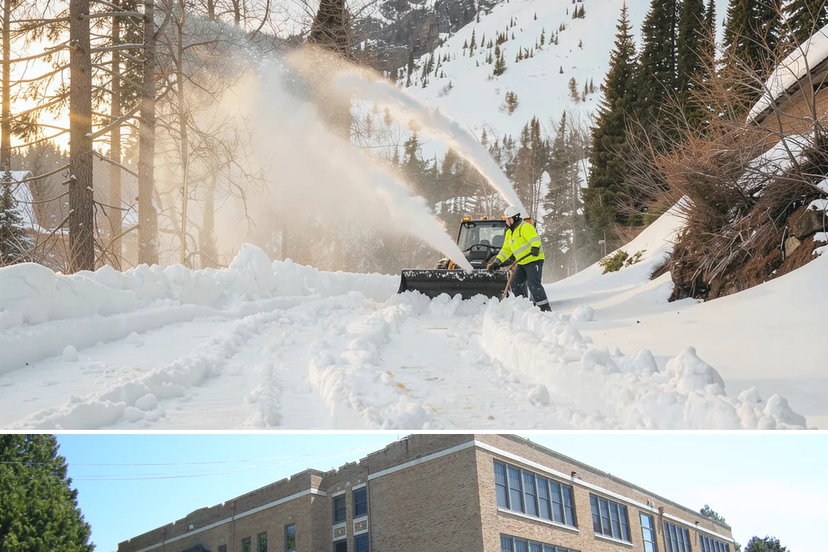 Property Management Sidewalk Clearing in Maple Valley, King County, WA - Property management demand spans late November through February, when portfolio-wide freeze-thaw keeps every managed walk in play.