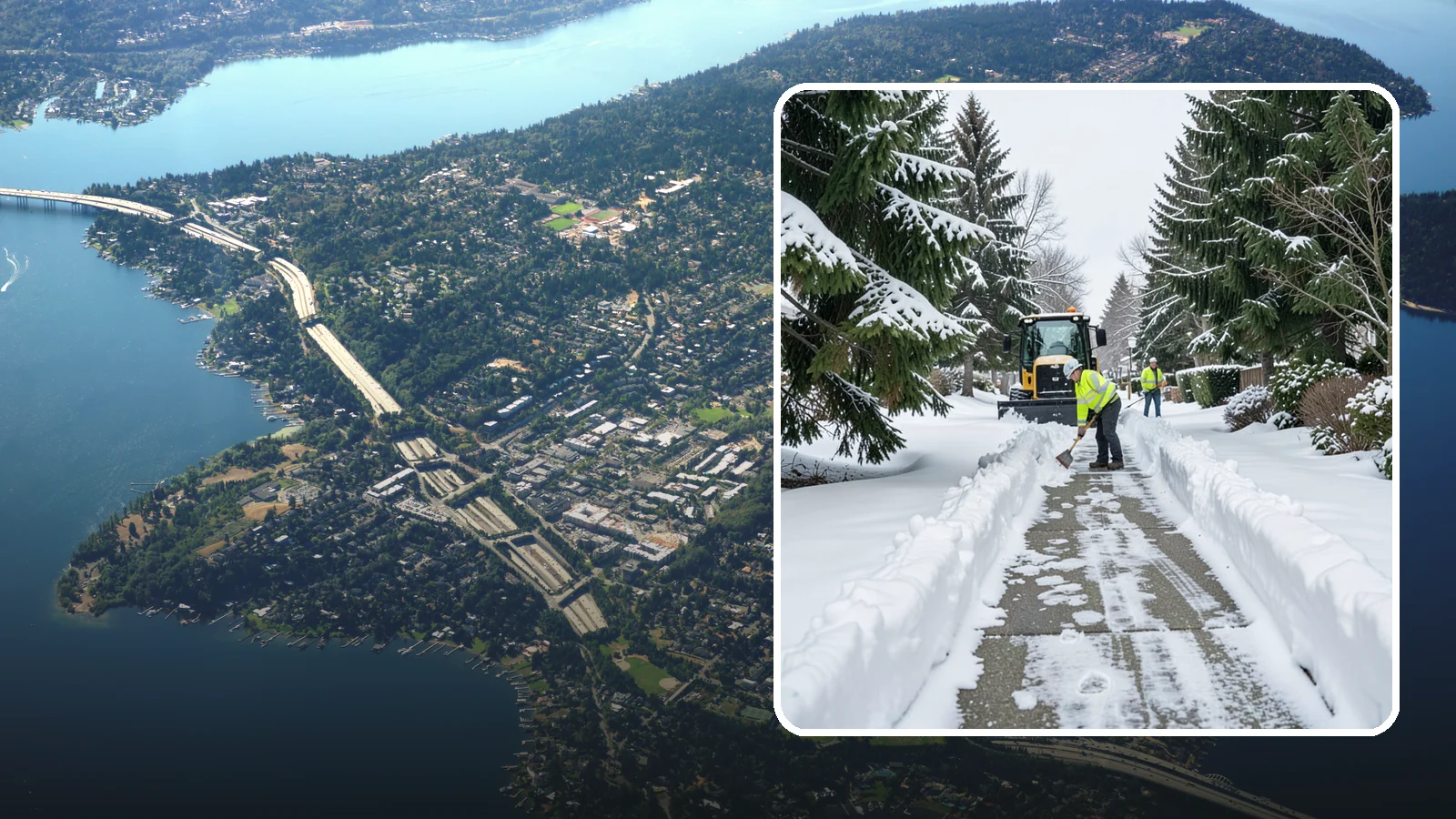 Property Management Sidewalk Clearing in Mercer Island, King County, WA - Portfolio-wide sidewalk clearing for Western Washington property managers, delivering consistent walk service and documentation...