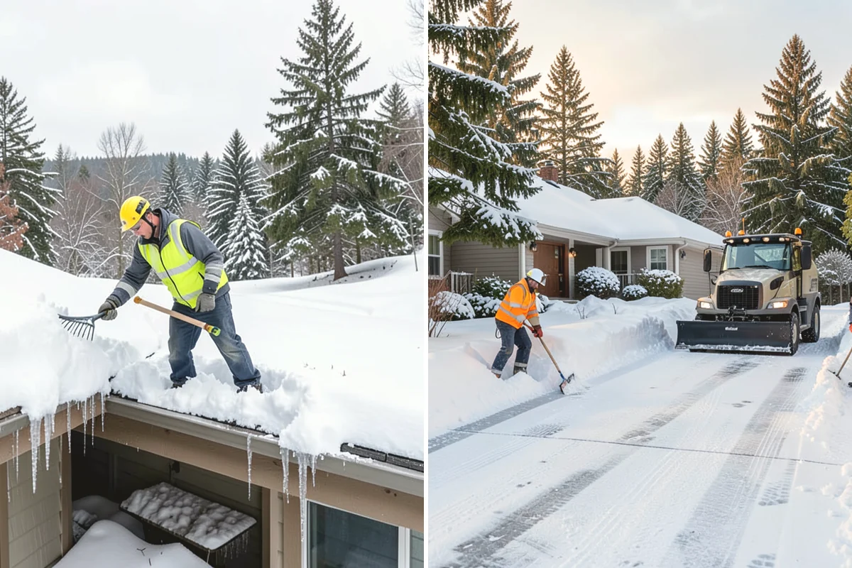 Property Management Sidewalk Clearing in Monroe, Snohomish County, WA - Inventory the walkways at each managed property