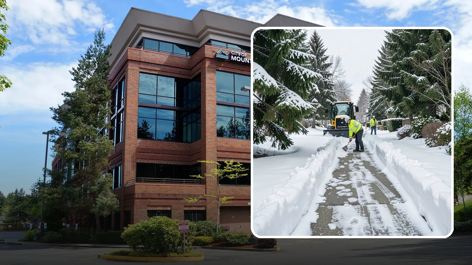 Property Management Sidewalk Clearing in Mountlake Terrace, Snohomish County, WA - Portfolio-wide sidewalk clearing for Western Washington property managers, delivering consistent walk service and documentation...