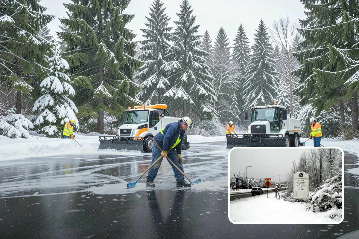 Property Management Sidewalk Clearing in Newcastle, King County, WA - Consistent sidewalk standards across your entire portfolio