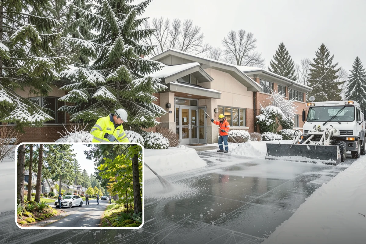 Property Management Sidewalk Clearing in Normandy Park, King County, WA - Consistent sidewalk standards across your entire portfolio