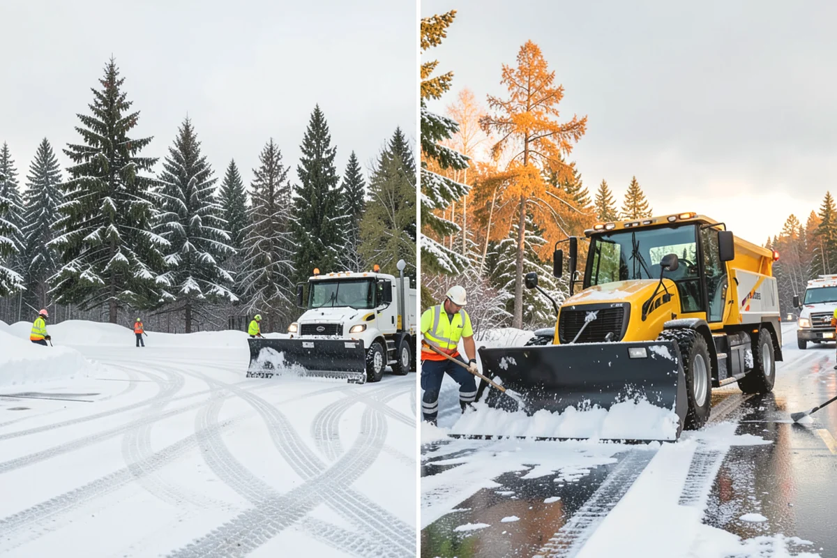 Property Management Sidewalk Clearing in North Bend, King County, WA - Inventory the walkways at each managed property
