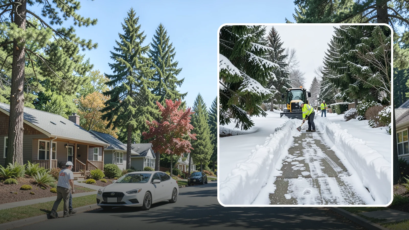 Property Management Sidewalk Clearing in Orting, Pierce County, WA - Portfolio-wide sidewalk clearing for Western Washington property managers, delivering consistent walk service and documentation...
