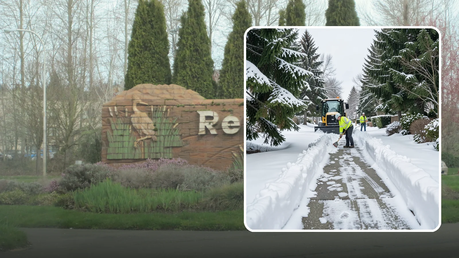Property Management Sidewalk Clearing in Renton, King County, WA - Portfolio-wide sidewalk clearing for Western Washington property managers, delivering consistent walk service and documentation...