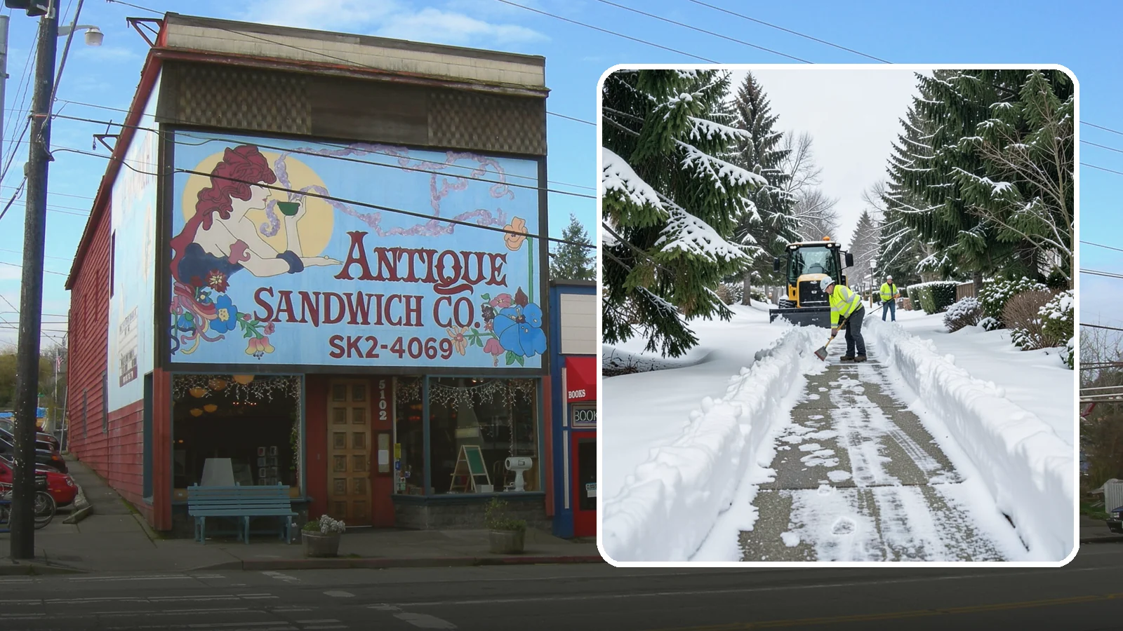 Property Management Sidewalk Clearing in Ruston, Pierce County, WA - Portfolio-wide sidewalk clearing for Western Washington property managers, delivering consistent walk service and documentation...