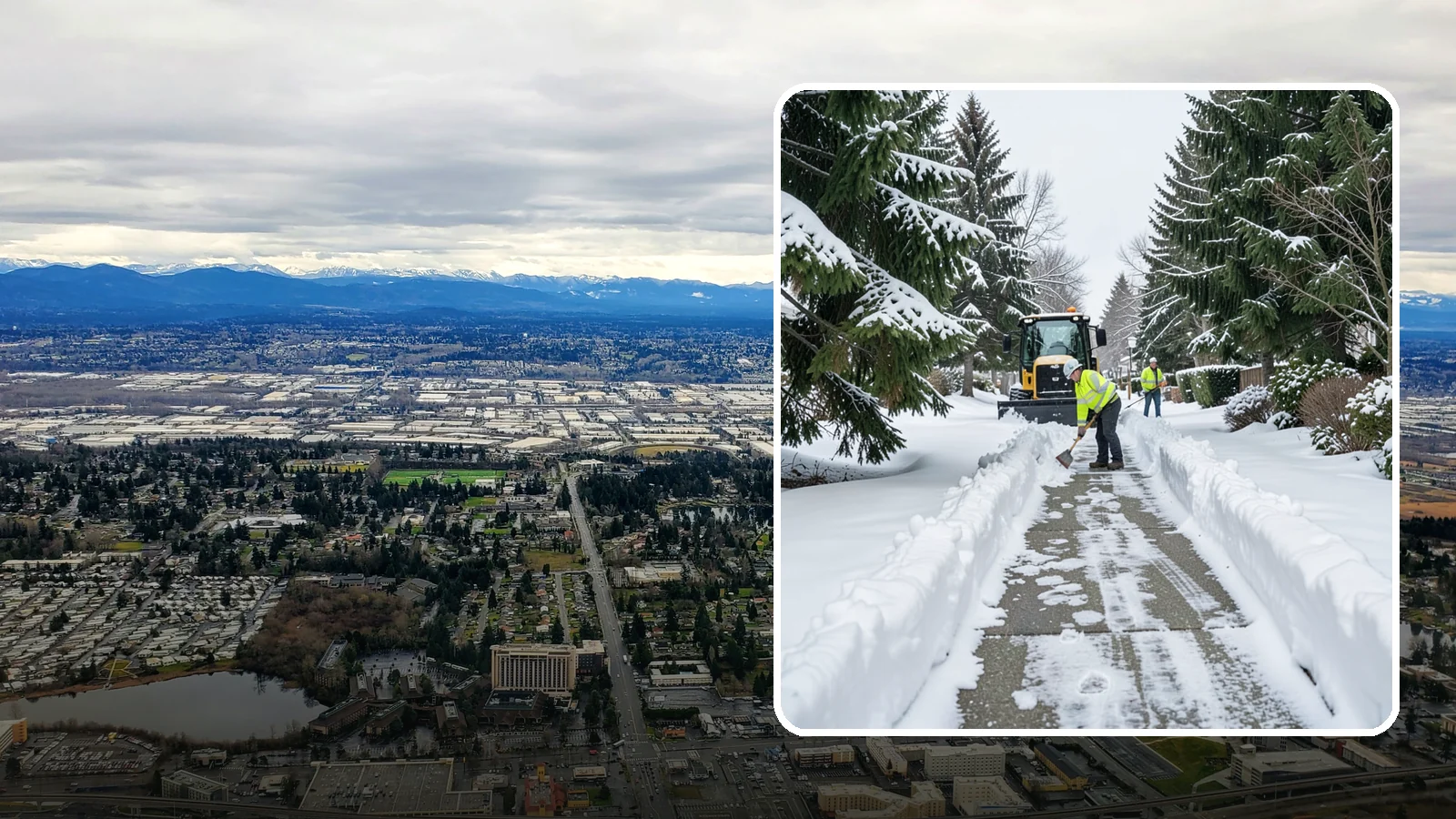 Property Management Sidewalk Clearing in SeaTac, King County, WA - Portfolio-wide sidewalk clearing for Western Washington property managers, delivering consistent walk service and documentation...