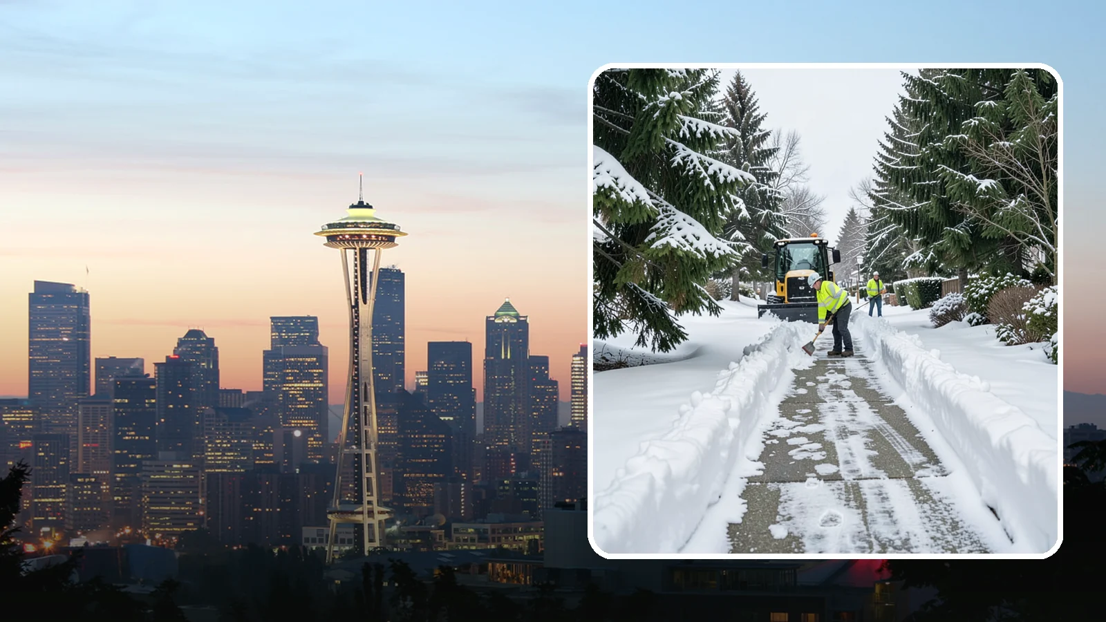 Property Management Sidewalk Clearing in Seattle, King County, WA - Portfolio-wide sidewalk clearing for Western Washington property managers, delivering consistent walk service and documentation...