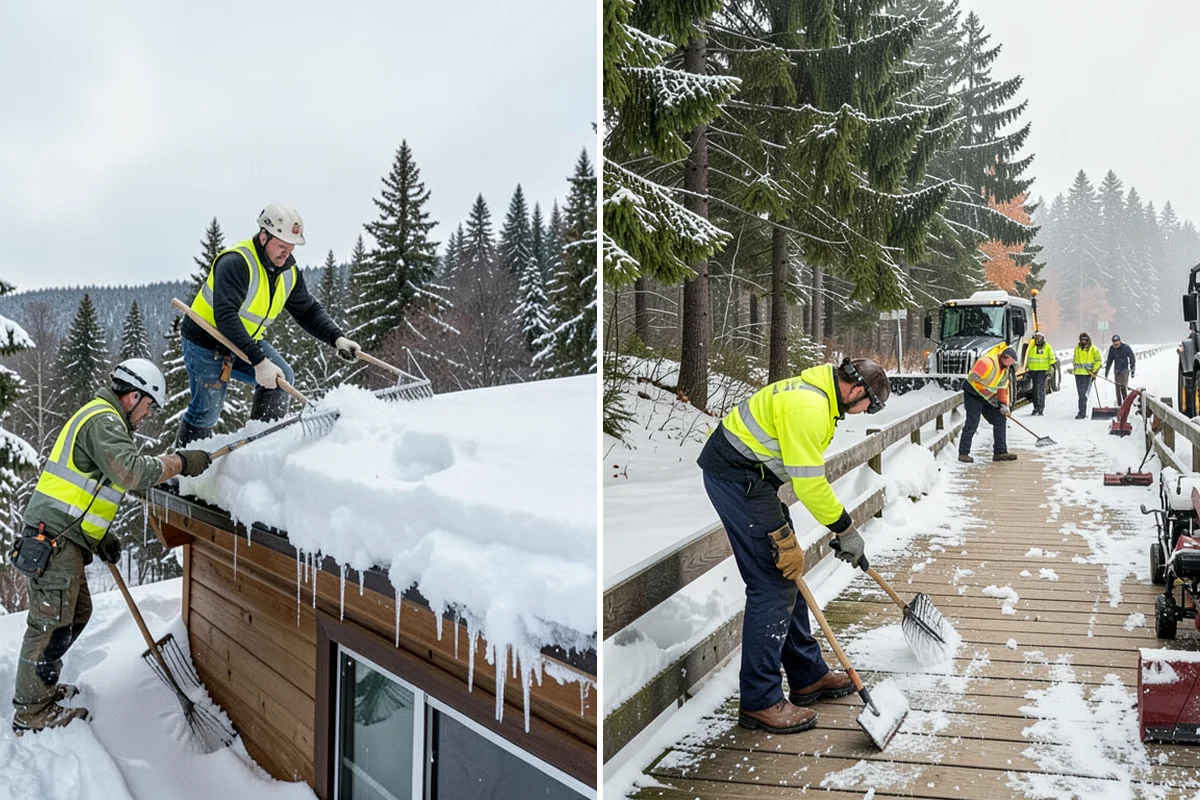 Property Management Sidewalk Clearing in Seattle, King County, WA - Inventory the walkways at each managed property