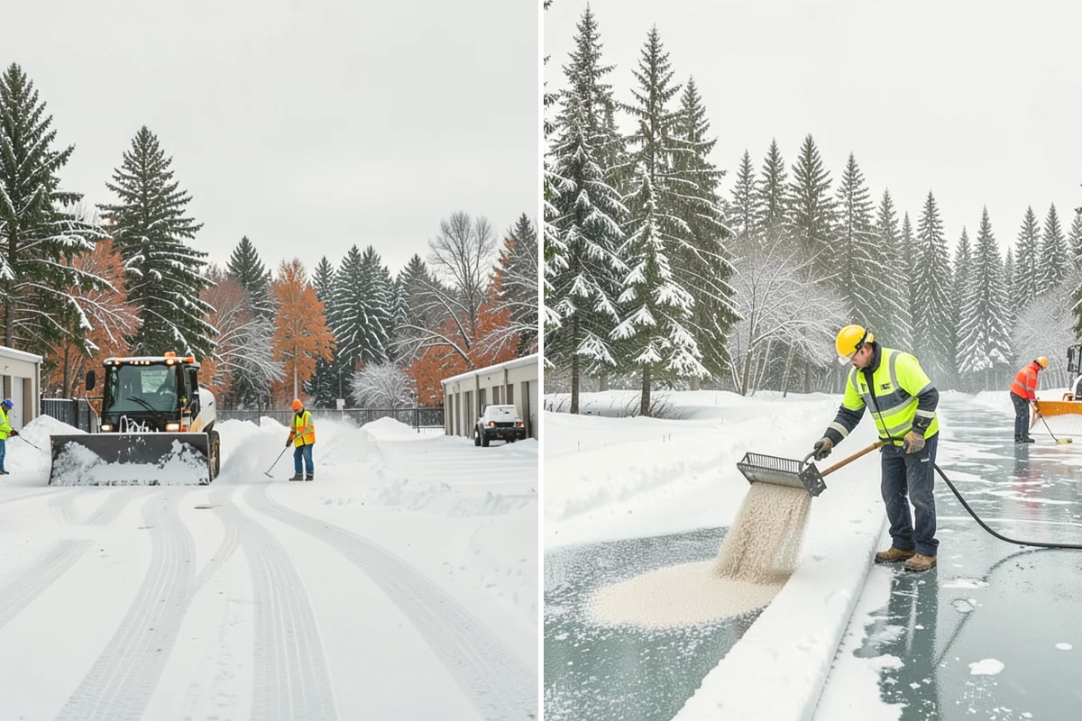 Property Management Sidewalk Clearing in Snohomish, Snohomish County, WA - Inventory the walkways at each managed property