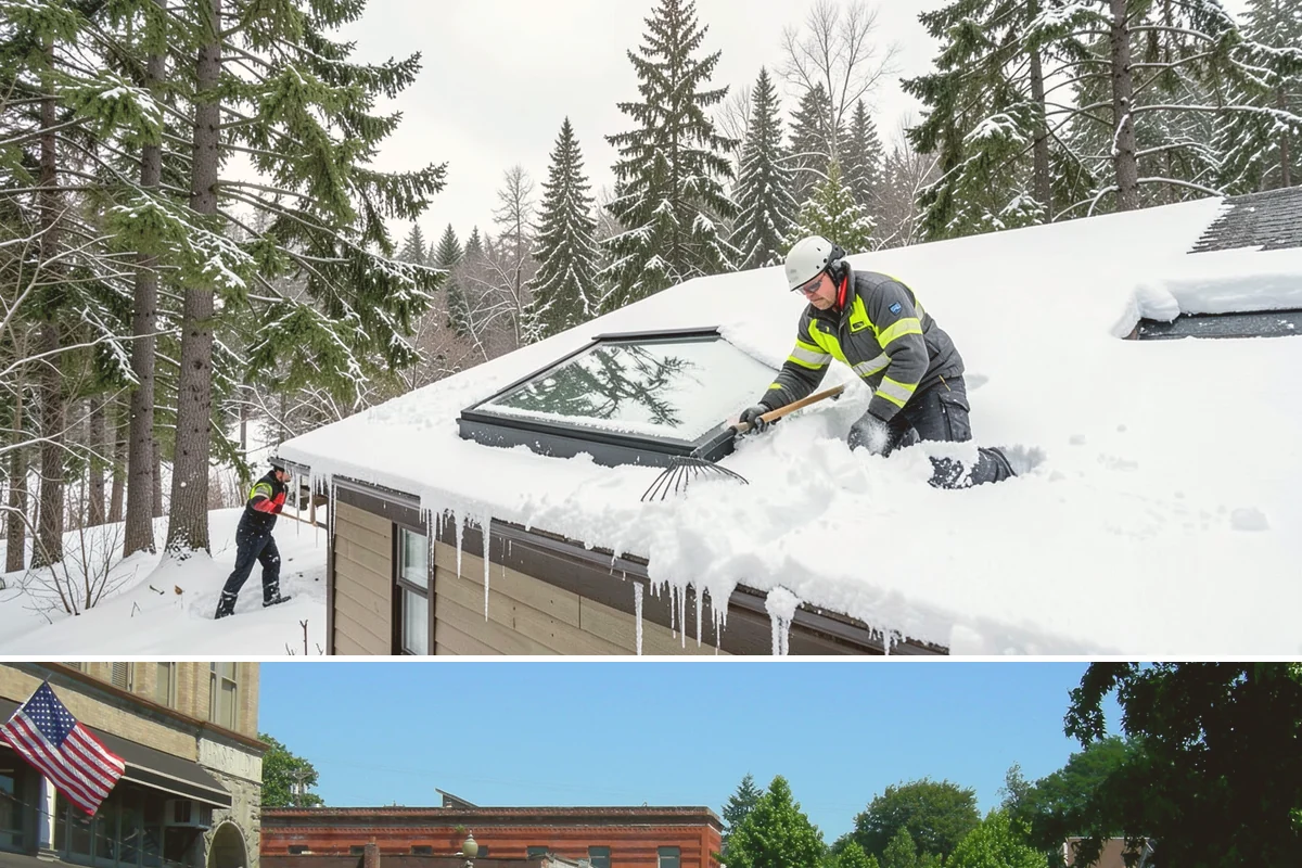 Property Management Sidewalk Clearing in Snohomish, Snohomish County, WA - Property management demand spans late November through February, when portfolio-wide freeze-thaw keeps every managed walk in play.