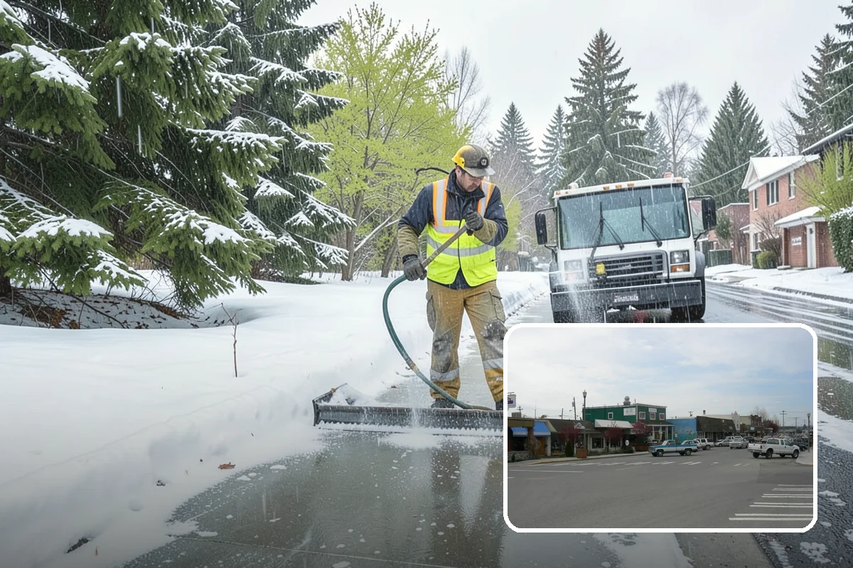 Property Management Sidewalk Clearing in Stanwood, Snohomish County, WA - Consistent sidewalk standards across your entire portfolio