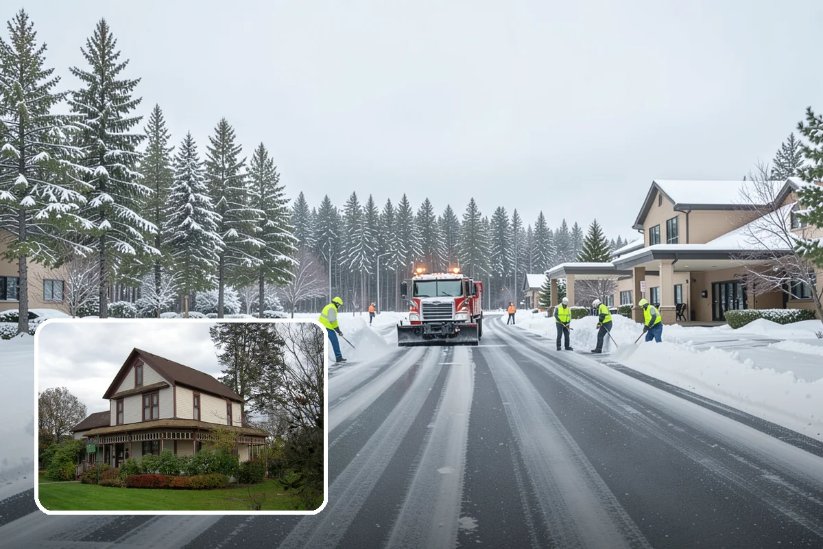 Property Management Sidewalk Clearing in Sumner, Pierce County, WA - Consistent sidewalk standards across your entire portfolio