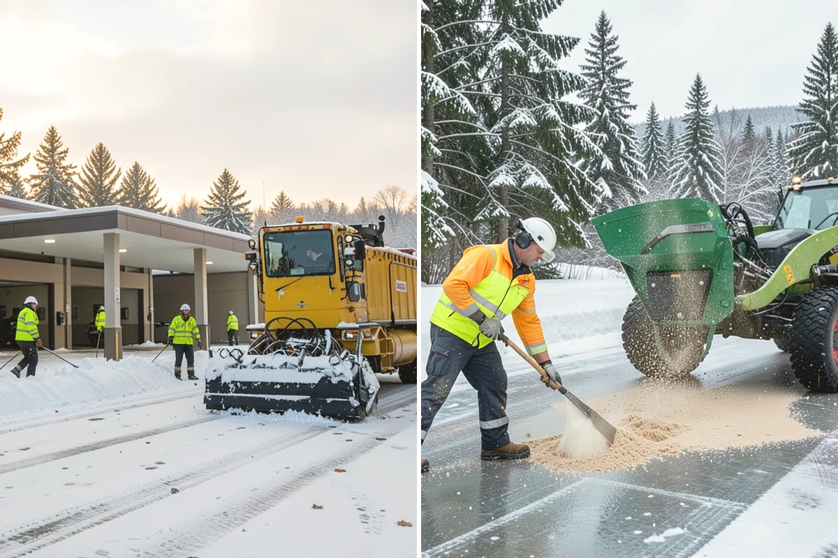 Property Management Sidewalk Clearing in Tacoma, Pierce County, WA - Inventory the walkways at each managed property