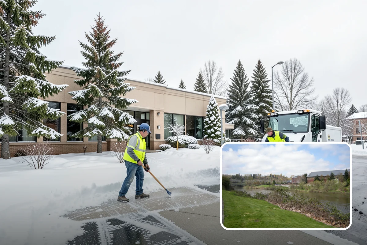 Property Management Sidewalk Clearing in Tukwila, King County, WA - Consistent sidewalk standards across your entire portfolio