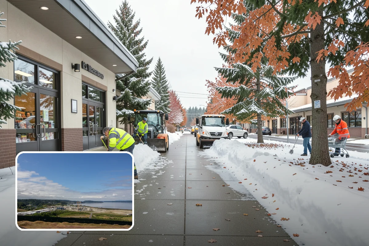 Property Management Sidewalk Clearing in University Place, Pierce County, WA - Consistent sidewalk standards across your entire portfolio