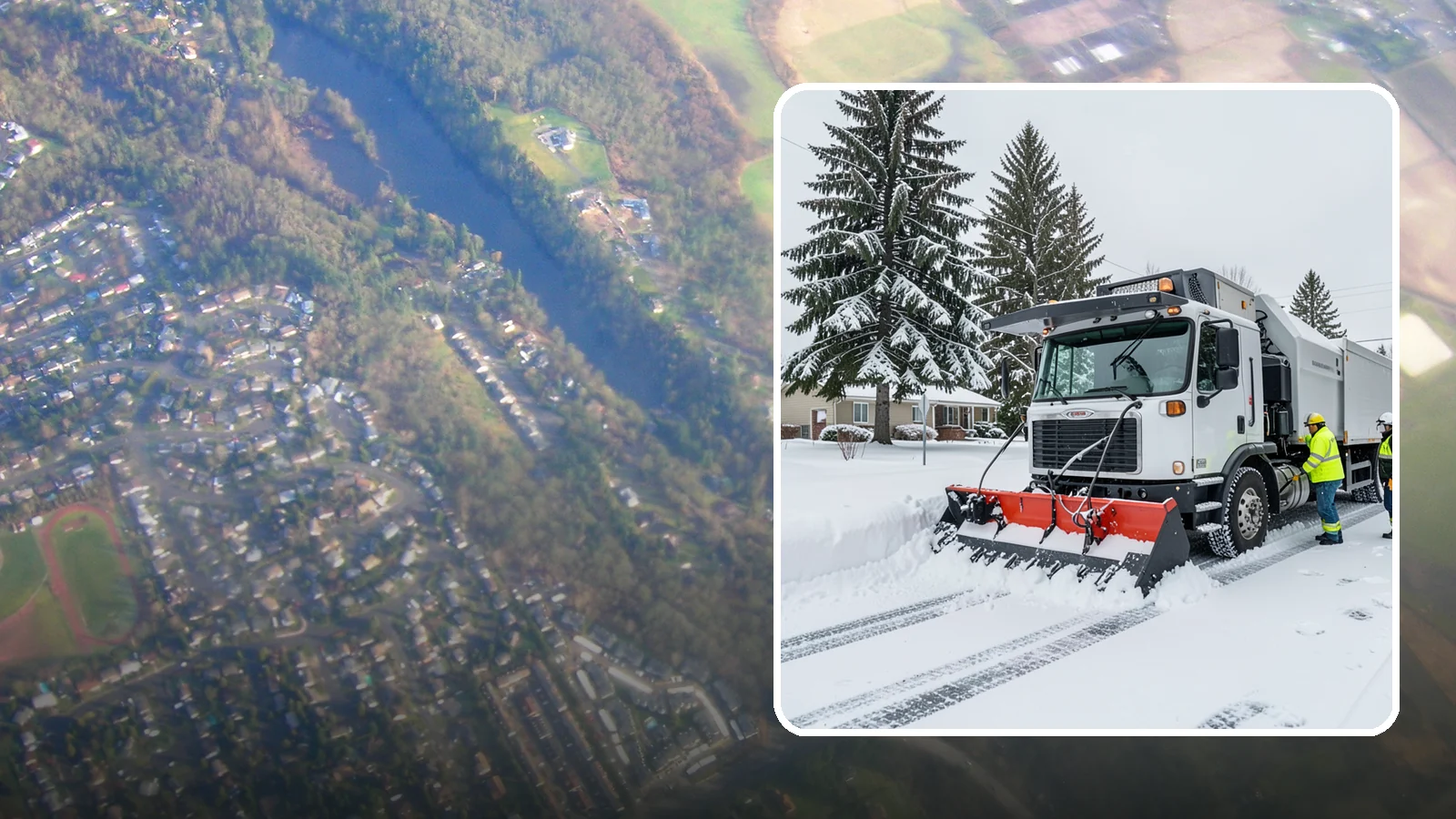 Property Management Snow Plowing in Algona, King County, WA - We plow entire property management portfolios under one contract so every site you oversee is cleared and documented consistently.