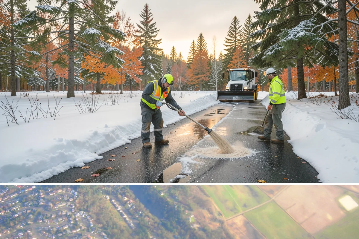 Property Management Snow Plowing in Algona, King County, WA - Consolidate your portfolio under one contract before winter so every site is covered from the first storm.