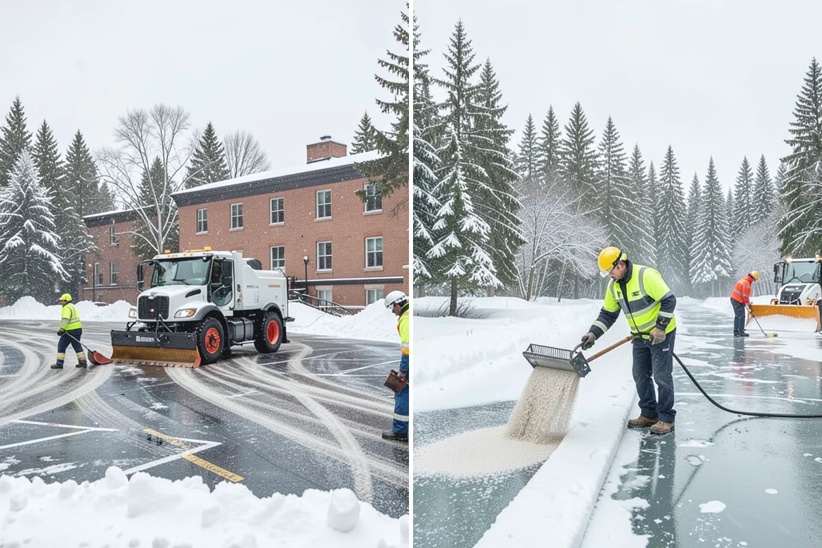 Property Management Snow Plowing in Beaux Arts Village, King County, WA - Inventory every property and set per-site priorities and standards