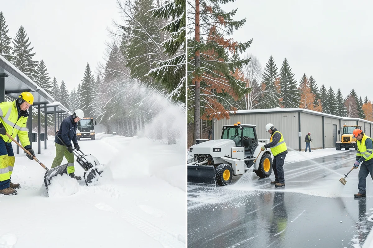 Property Management Snow Plowing in Black Diamond, King County, WA - Inventory every property and set per-site priorities and standards