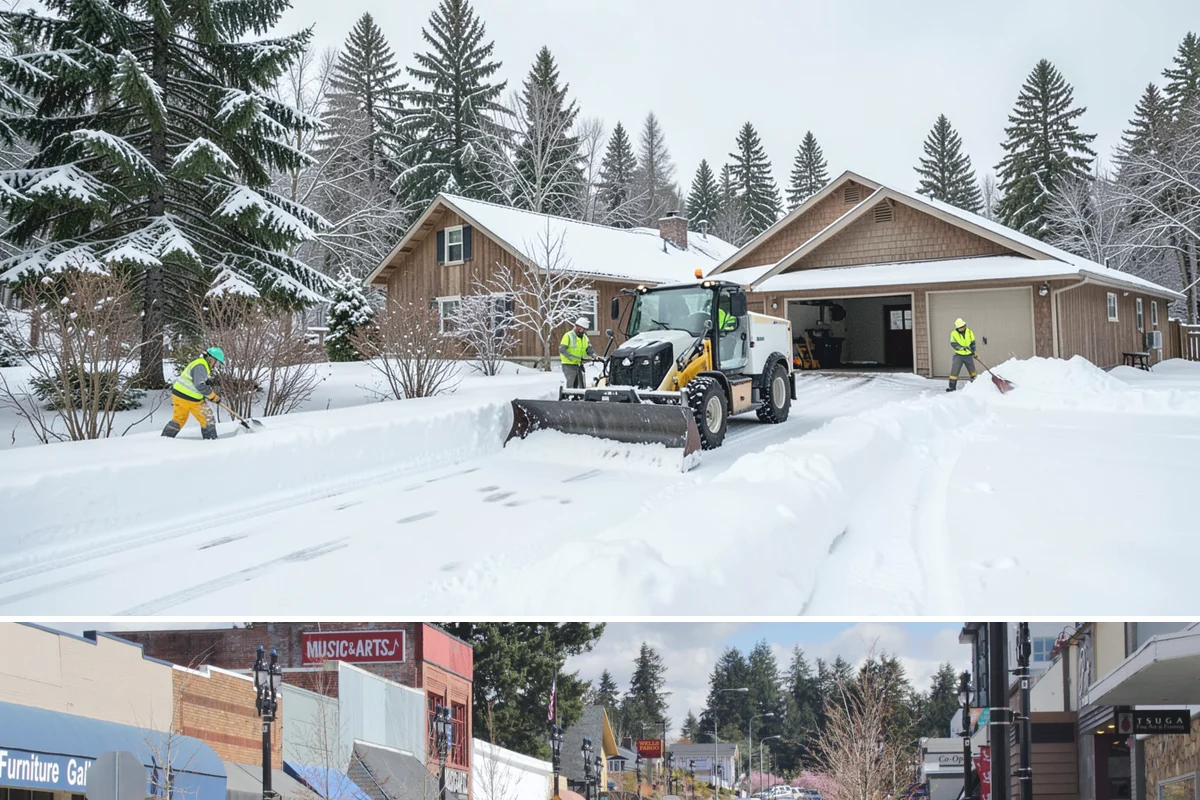 Property Management Snow Plowing in Bothell, King County, WA - Consolidate your portfolio under one contract before winter so every site is covered from the first storm.