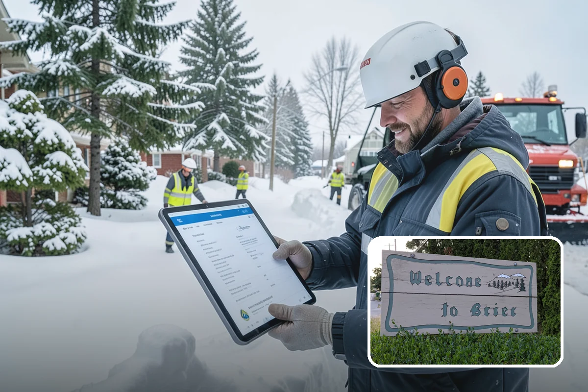 Property Management Snow Plowing in Brier, Snohomish County, WA - Entire portfolio served under one contract and contact