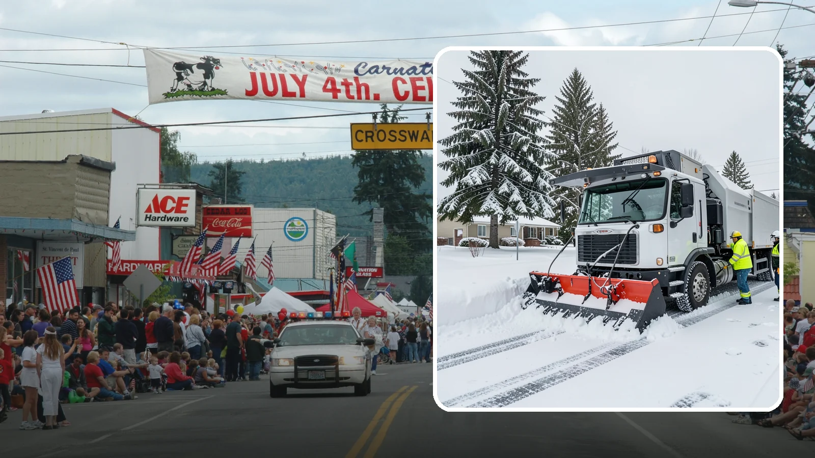 Property Management Snow Plowing in Carnation, King County, WA - We plow entire property management portfolios under one contract so every site you oversee is cleared and documented consistently.