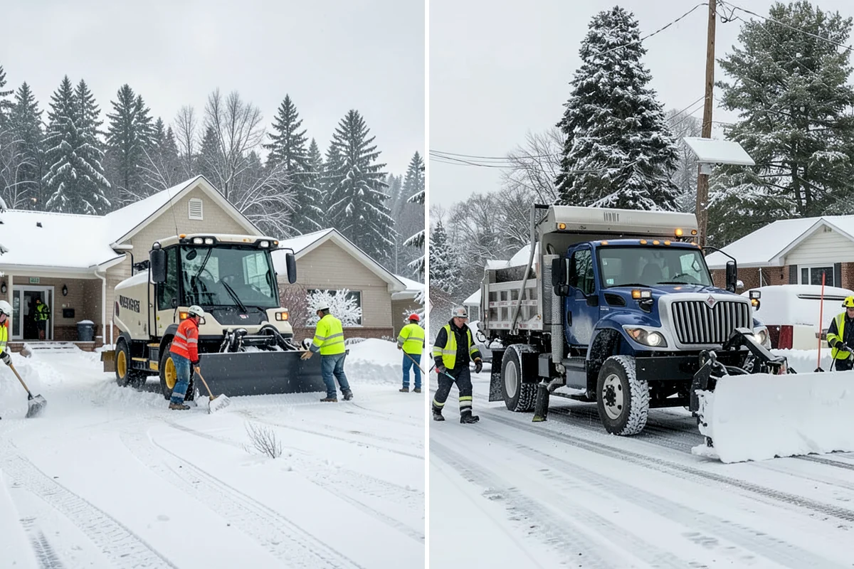 Property Management Snow Plowing in Clyde Hill, King County, WA - Inventory every property and set per-site priorities and standards
