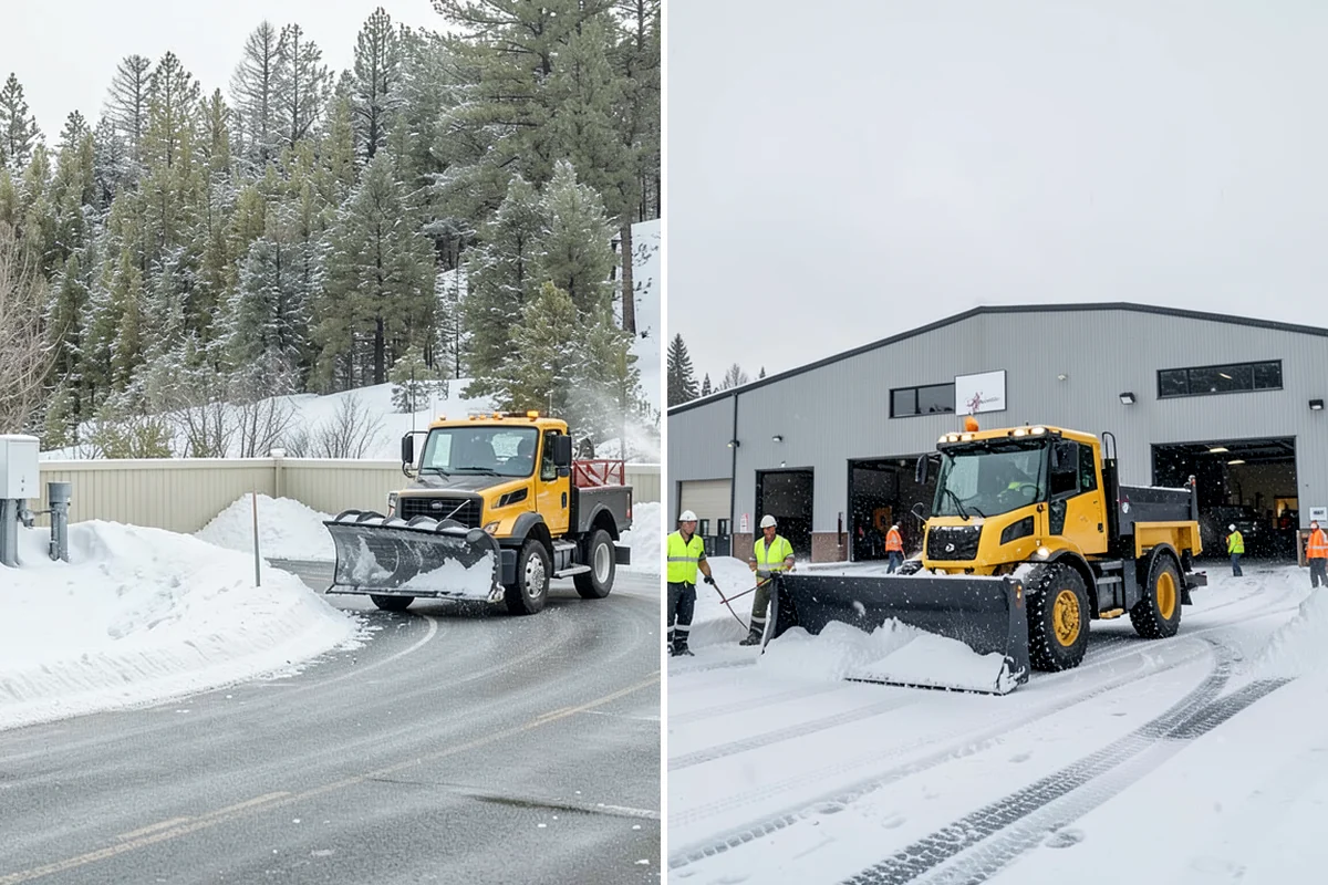 Property Management Snow Plowing in Concrete, Skagit County, WA - Inventory every property and set per-site priorities and standards