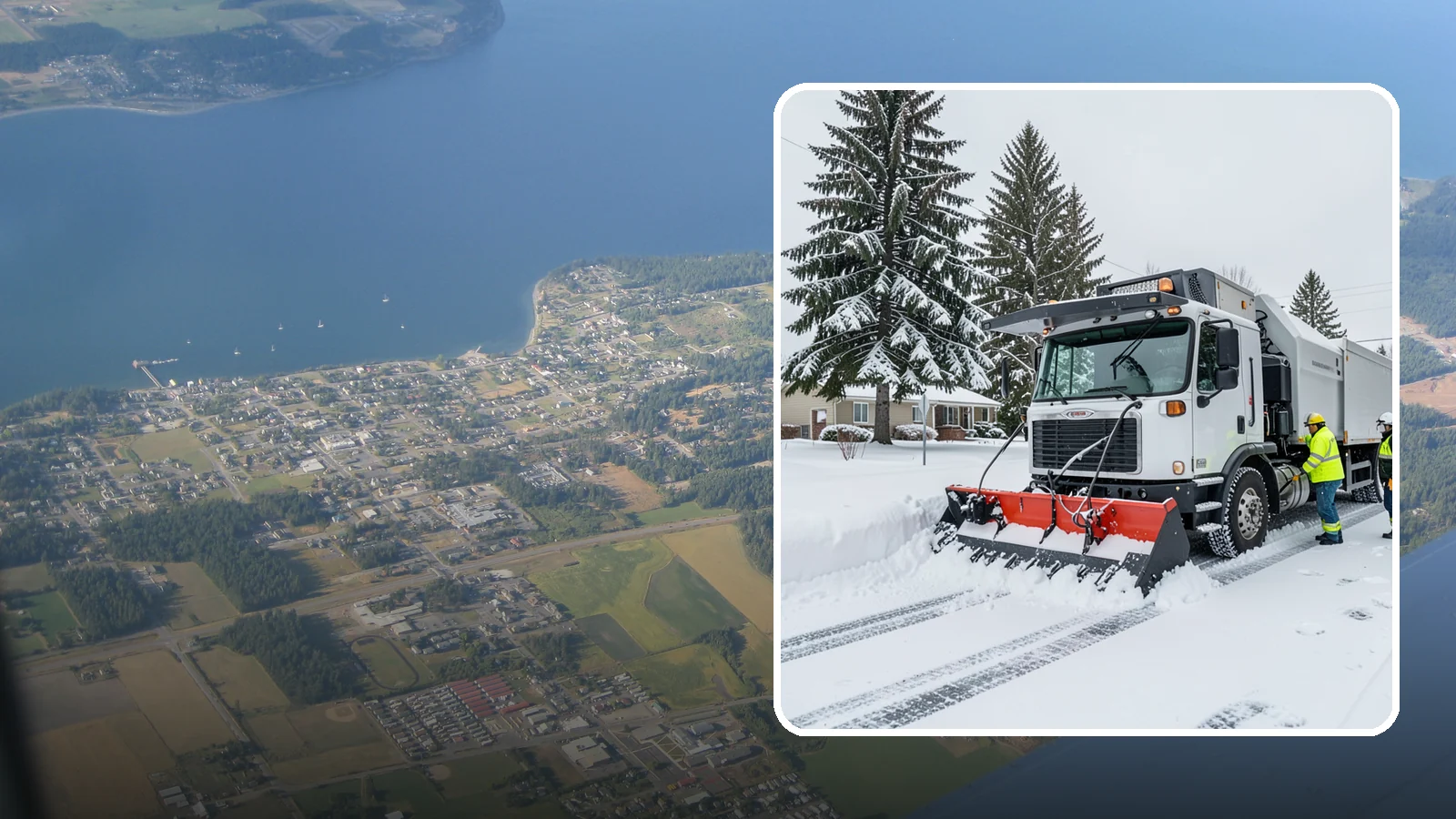 Property Management Snow Plowing in Coupeville, Island County, WA - We plow entire property management portfolios under one contract so every site you oversee is cleared and documented consistently.