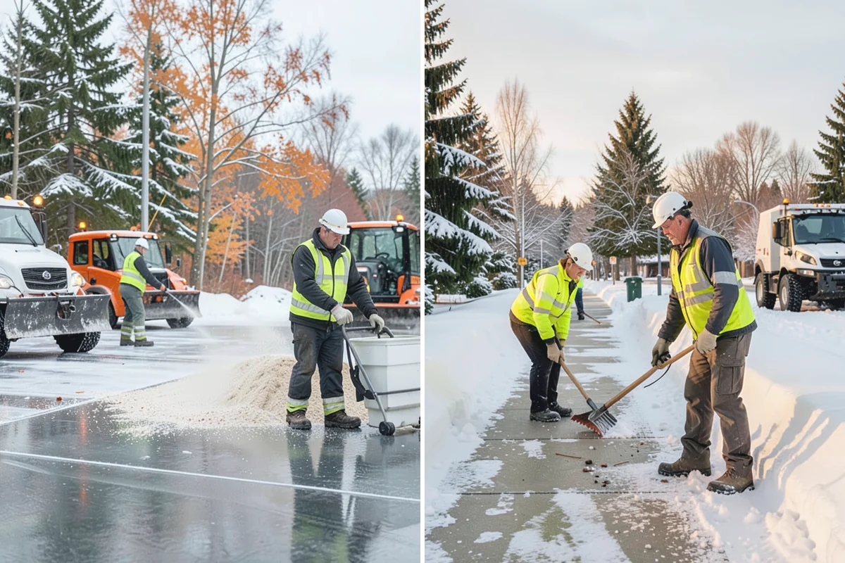 Property Management Snow Plowing in Coupeville, Island County, WA - Inventory every property and set per-site priorities and standards