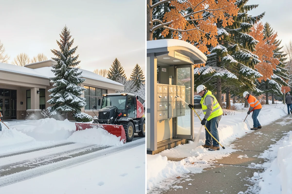 Property Management Snow Plowing in Darrington, Snohomish County, WA - Inventory every property and set per-site priorities and standards