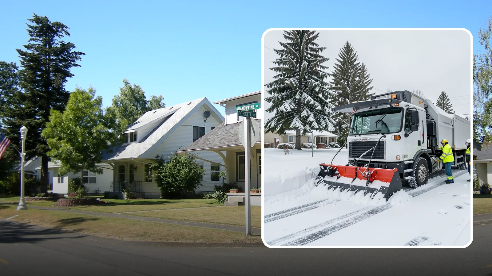 Property Management Snow Plowing in DuPont, Pierce County, WA - We plow entire property management portfolios under one contract so every site you oversee is cleared and documented consistently.