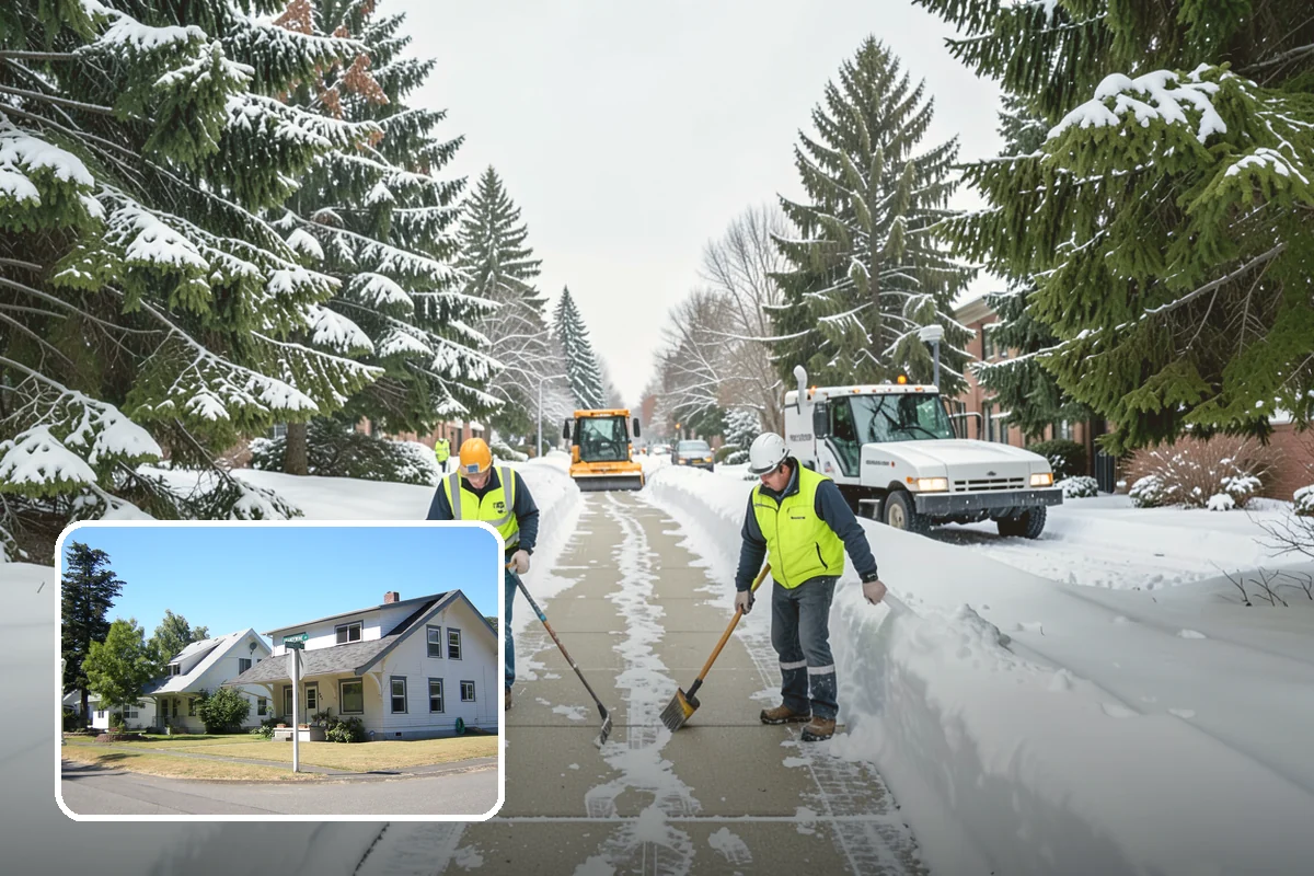 Property Management Snow Plowing in DuPont, Pierce County, WA - Entire portfolio served under one contract and contact