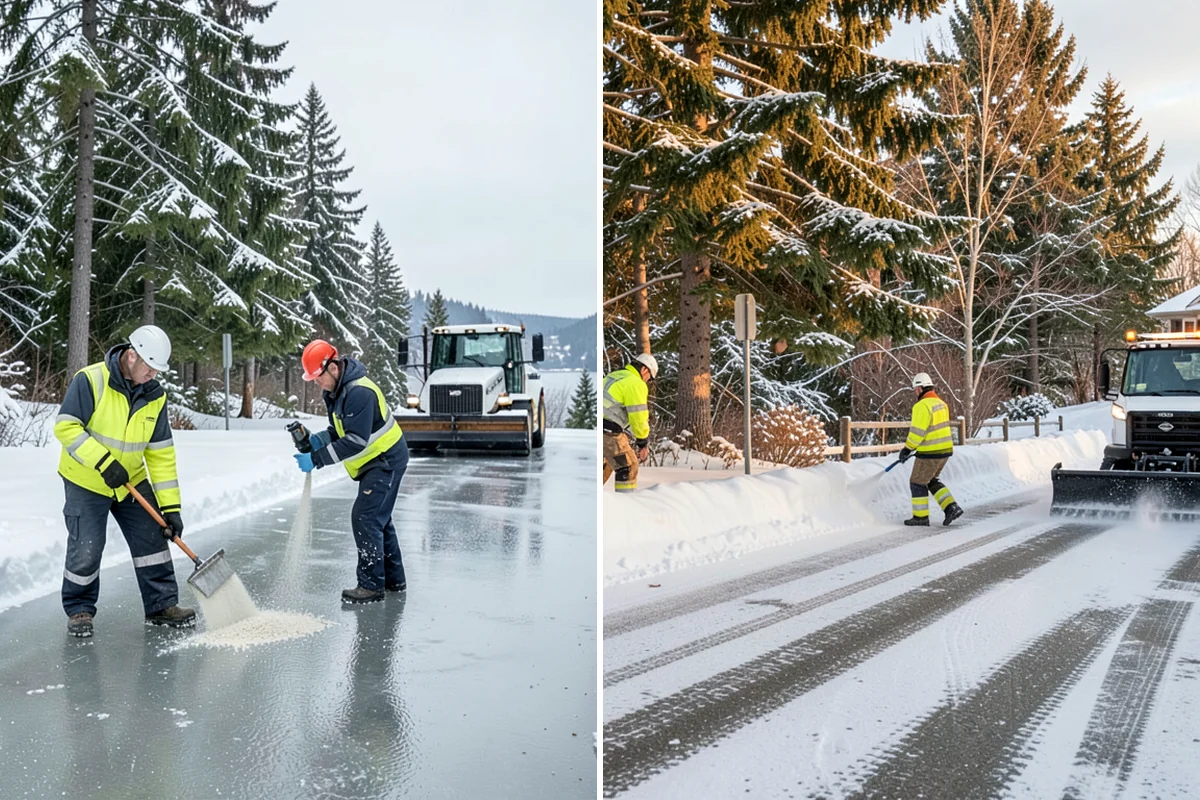 Property Management Snow Plowing in DuPont, Pierce County, WA - Inventory every property and set per-site priorities and standards
