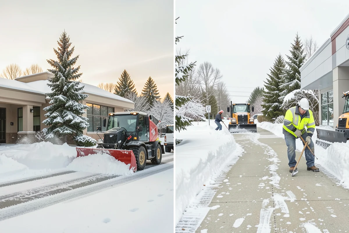 Property Management Snow Plowing in Duvall, King County, WA - Inventory every property and set per-site priorities and standards