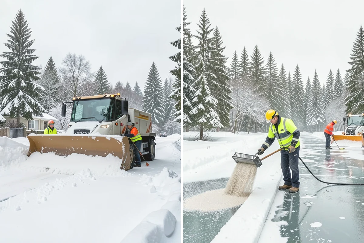 Property Management Snow Plowing in Edgewood, Pierce County, WA - Inventory every property and set per-site priorities and standards