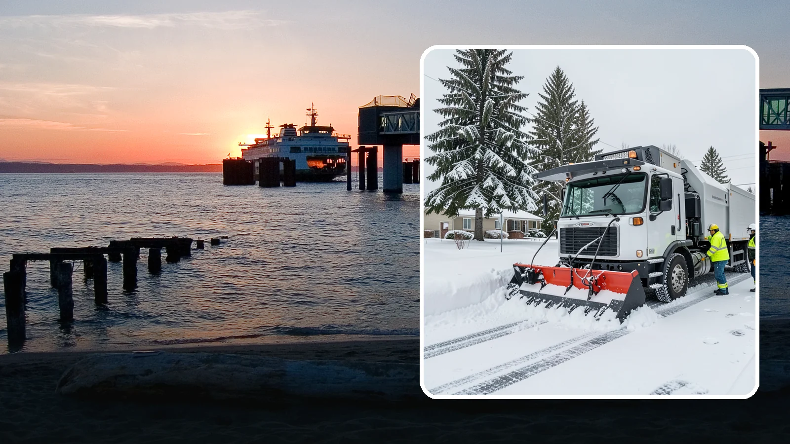 Property Management Snow Plowing in Edmonds, Snohomish County, WA - We plow entire property management portfolios under one contract so every site you oversee is cleared and documented consistently.